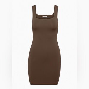 Aritzia Contour Squareneck Mini Dress